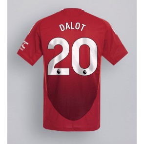 Manchester United Diogo Dalot #20 Domaci Dres 2024-25 Kratak Rukavima